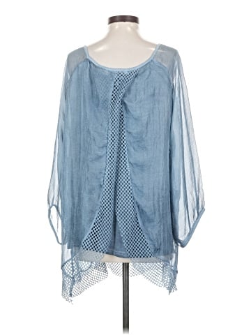 Simply Couture 3/4 Sleeve Blouse (view 2)