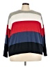 Tommy Hilfiger Color Block Red Pullover Sweater Size 3X - photo 1