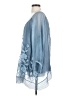 Simply Couture Blue 3/4 Sleeve Blouse Size S - photo 5