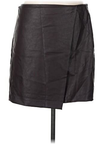 Old Navy Faux Leather Skirt (view 1)