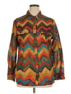 MULTIPLES Long Sleeve Blouse (view 1)