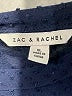 Zac & Rachel 100% Polyester Blue Short Sleeve Blouse Size XL - photo 7