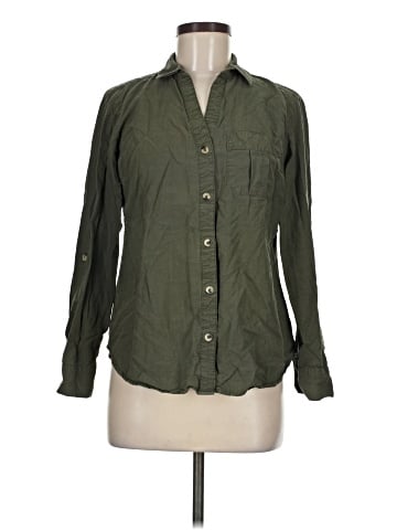 Dorothy Perkins Long Sleeve Button-Down Shirt (view 1)