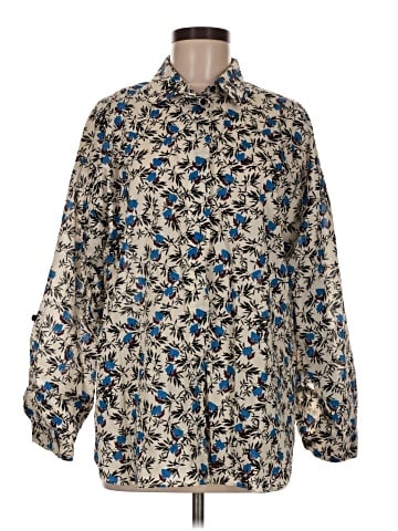 By Malene Birger Long Sleeve Button-Down Shirt (view 1)