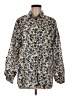 By Malene Birger 100% Cotton Paisley Blue Long Sleeve Button-Down Shirt Size EU 40 / US 10 - photo 1