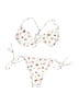 Shein Floral White Two Piece Swimsuit Size L - photo 1