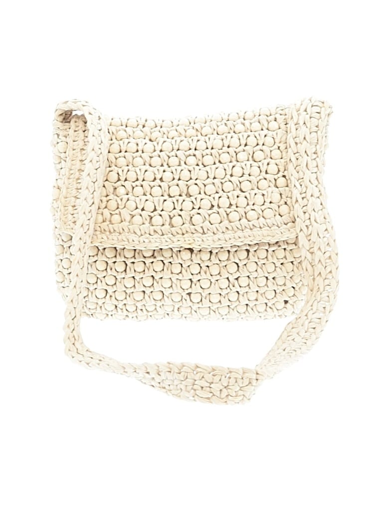 Pre-owned Magid Crossbody Bag In Ivory