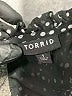 Torrid 100% Polyester Stars Black Short Sleeve Blouse Size 1X Plus (1) - photo 7