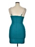 Almost Famous Solid Teal Cocktail Dress Size 1X - photo 2