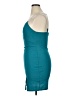 Almost Famous Solid Teal Cocktail Dress Size 1X - photo 5