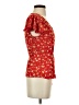 Code x Mode 100% Polyester Red Short Sleeve Blouse Size S - photo 4