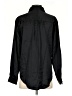 Moda International Black Long Sleeve Button-Down Shirt Size S - photo 2