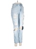 Hollister Color Block Blue Jeans Size 26R - photo 1