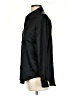 Moda International Black Long Sleeve Button-Down Shirt Size S - photo 5