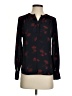 Ann Taylor Black Long Sleeve Blouse Size S (petite) - photo 1