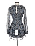 City Studio Paisley Blue Cocktail Dress Size XS - photo 2