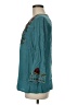 Soft Surroundings 100% Polyester Teal Long Sleeve Blouse Size M (petite) - photo 5