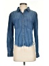 Rails 100% Tencel Blue Long Sleeve Button-Down Shirt Size XS - photo 1