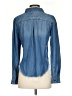Rails 100% Tencel Blue Long Sleeve Button-Down Shirt Size XS - photo 2
