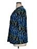 Rafaella Blue Long Sleeve Blouse Size XL - photo 5