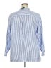 L.L.Bean 100% Linen Stripes Blue 3/4 Sleeve Button-Down Shirt Size 2X - photo 2