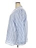 L.L.Bean 100% Linen Stripes Blue 3/4 Sleeve Button-Down Shirt Size 2X - photo 5
