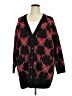 Torrid Plaid Black Cardigan Size 3X Plus (3) - photo 1