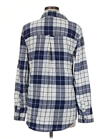 American Eagle Outfitters Long Sleeve Button-Down Shirt (view 2)