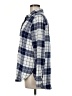 American Eagle Outfitters Plaid Blue Long Sleeve Button-Down Shirt Size M - photo 5