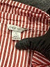 Cato Stripes Red Long Sleeve Button-Down Shirt Size S - photo 7