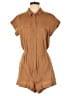 Universal Thread Solid Tan Romper Size 2 - photo 1