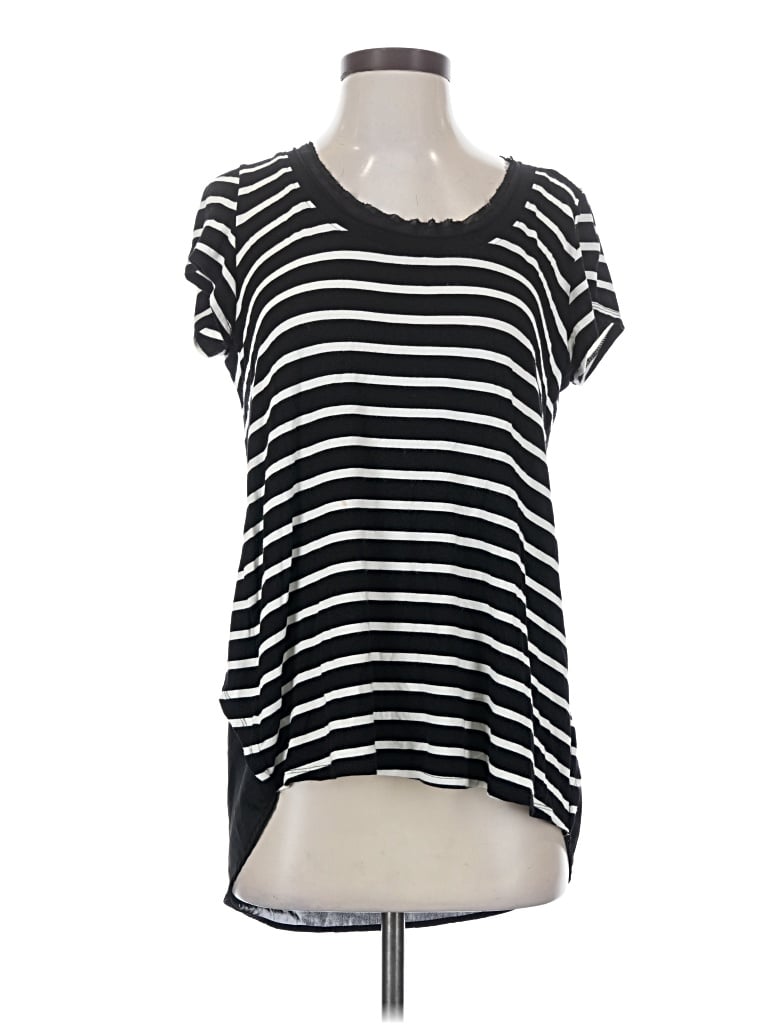 Pre-owned Bordeaux Short Sleeve T-shirt In Black