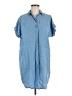 Thread & Supply 100% Lyocell Blue Casual Dress Size M - photo 1