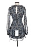 City Studio Paisley Blue Cocktail Dress Size S - photo 2