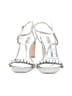Badgley Mischka Silver Sandals Size 9 - photo 2