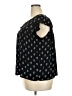 Old Navy 100% Rayon Black Short Sleeve Blouse Size XXL - photo 5