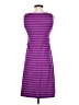 Eddie Bauer Stripes Purple Casual Dress Size S - photo 2