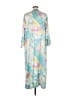 Assorted Brands 100% Polyester Teal Casual Dress Size M - photo 2