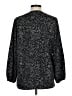 Chico's 100% Polyester Black Long Sleeve Blouse Size Med (1) - photo 2