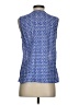 Talbots 100% Cotton Blue Sleeveless Blouse Size S (petite) - photo 2