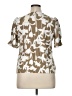 MELLODAY Ivory Short Sleeve Blouse Size XL - photo 2