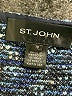 St. John Tweed Blue Formal Skirt Size 10 - photo 4