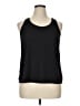 Athletic Works 100% Polyester Black Tank Top Size 16 - photo 1