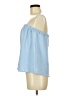 Cherish Blue Sleeveless Blouse Size M - photo 5
