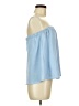 Cherish Blue Sleeveless Blouse Size M - photo 4