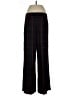 Ann Taylor 100% Viscose Plaid Black Casual Pants Size 12 - photo 2