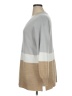 Lane Bryant 100% Acrylic Color Block Gray Pullover Sweater Size 14 - 16 Plus - photo 5