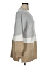 Lane Bryant 100% Acrylic Color Block Gray Pullover Sweater Size 14 - 16 Plus - photo 4