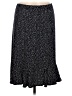 Susan Graver Polka Dots Black Casual Skirt Size M - photo 1