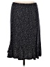 Susan Graver Polka Dots Black Casual Skirt Size M - photo 2